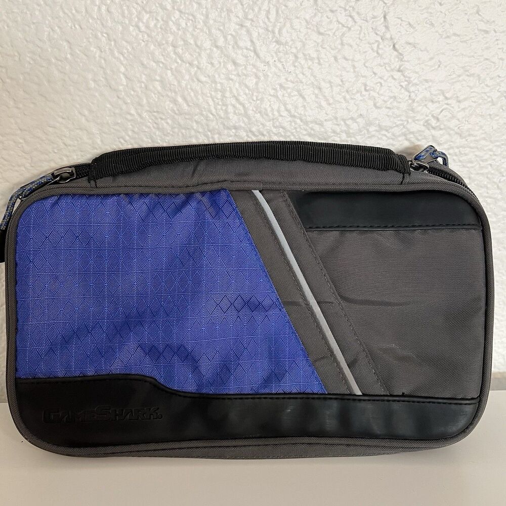 Blue GameShark Madcatz Nintendo DS Gameboy Advance Carrying Case